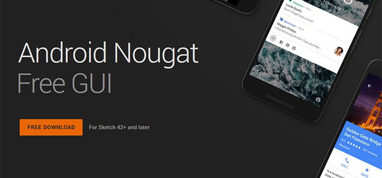 Android Nougat Free GUI