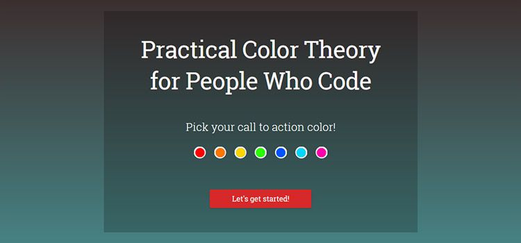 Practical Color Theory for People Who Code