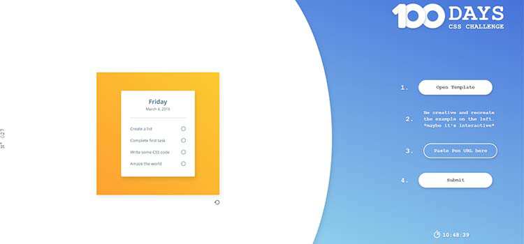 100 Days CSS Challenge
