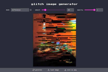 Glitch Image Generator