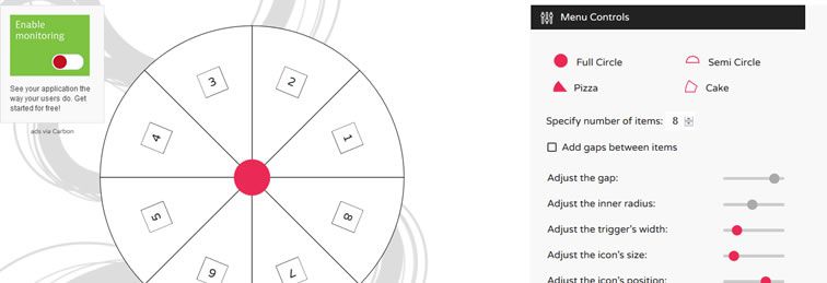 CIRCULUS.SV SVG circular menu generator