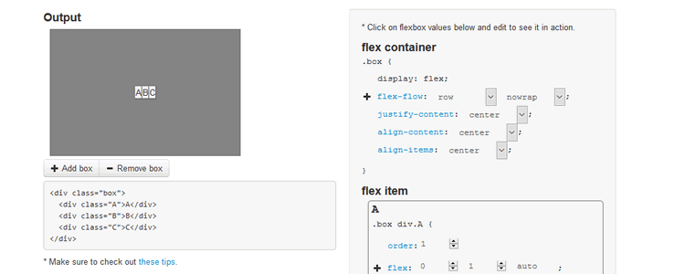 CSS Flexbox Please