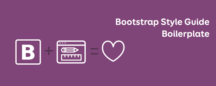 Bootstrap Style Guide Boilerplate