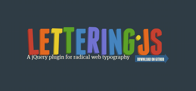 Lettering.js