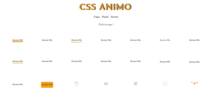 CSS Animo